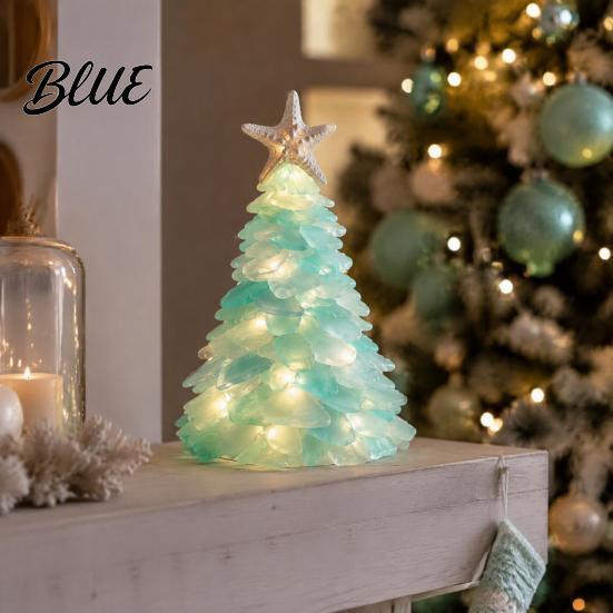 Handmade Christmas Figurine Table Decor Snowman Reindeer Kit Santa DIY Lighted Wreath Tree Decor Xmas