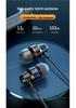 Wired In-Ear Earphones with Heavy Bass and High-Quality Subwoofer for Phones and Computers