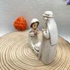 Resin Nativity Set Adorable Desktop Display for Christmas Easter Hanukkah Thanksgiving and Father's Day