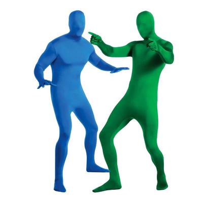 Zelený oblek pro Chroma Key pro fotografování a film