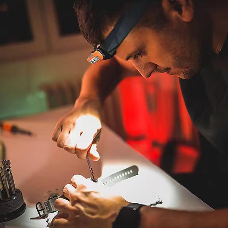 Mini Led Headlamp Built-In Battery Usb Rechargeable Head Torch Outdoor Camping Fishing Head Flashlight Searchlight Headlight