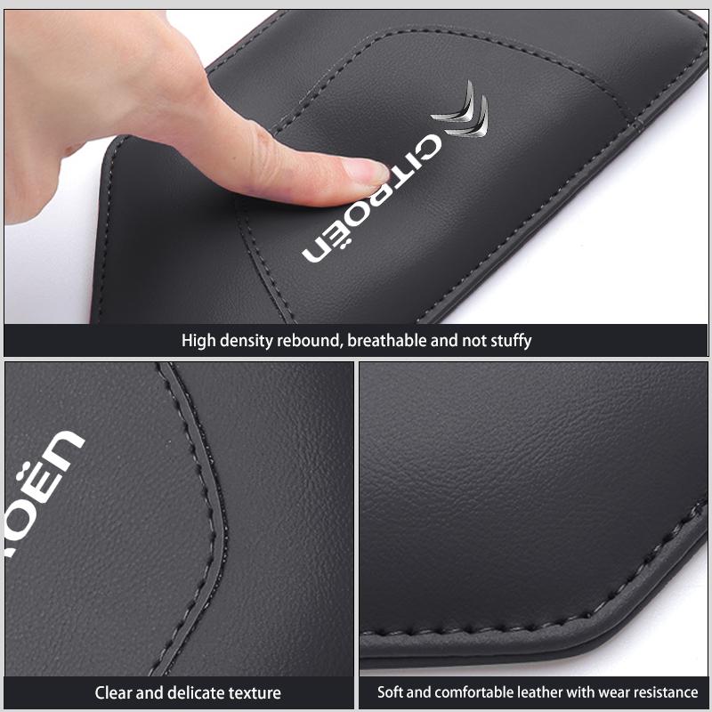 Car Seat Cushion Foot Support Leg Knee Pad Thigh Pillow Supplies For Citroen C4 C3 C5 C1 C2 C6 C4L DS3 DS4 Berlingo Picasso