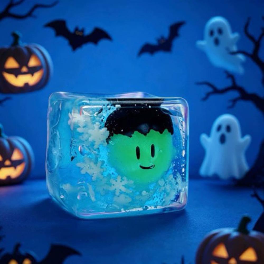 Soft Sensory Fidget Toy Pumpkin Decompression Toy Cute Halloween Squeeze Squishy Toys  For Kids