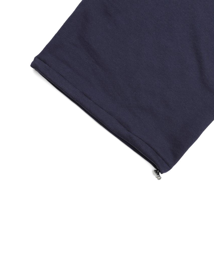 EASY NO EASY Star Lettering Patch Sweatpants - Navy