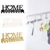 Key Hanger Wall Decorative Rack Gold Multi Functional Household Storage Supplies