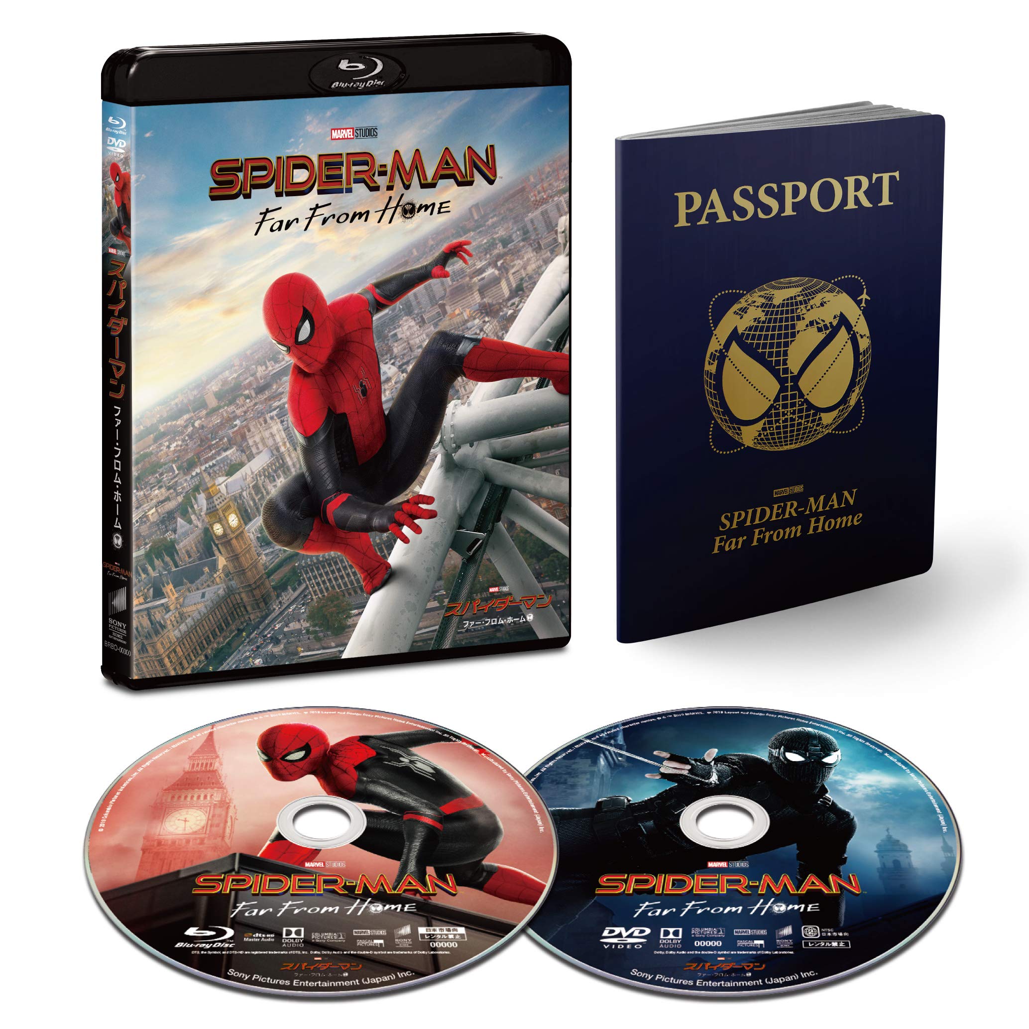 

Far From Home DVD Set Press Limited Spider-Man Blu-ray & (First Edition) [Blu-ray]