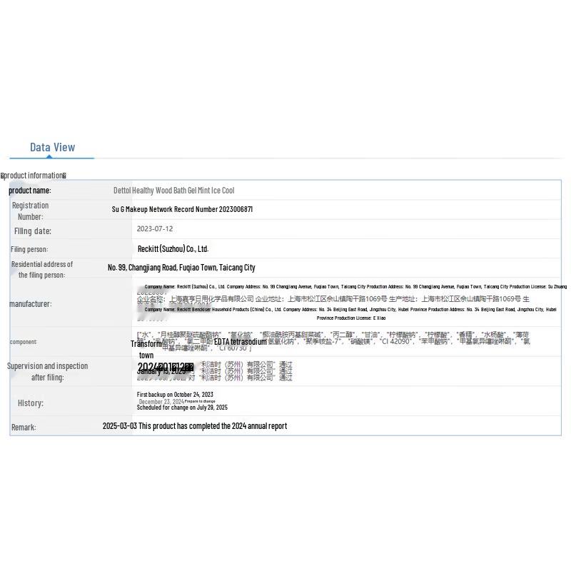 Dettol Mint Cool Healthy Shower Gel 950g