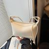 New small bag women's 2025 summer new lychee pattern shoulder bag commuter women's bag versatile fashion messenger bag