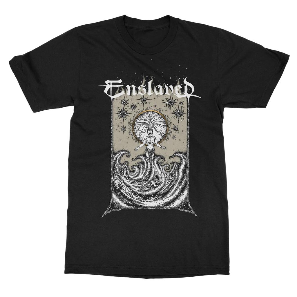 Enslaved Frost Rock Band Casual Tshirt Luxury Brand for Men and Women Top  2026