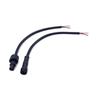 M8 Outdoor Waterproof Dustproof Connector: 2/3/4 Pin Plug for Solar LED String Lights.