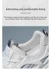 Men's Spring Mesh Sneakers - Trendy, Breathable, Height-Boosting, All-Match Casual Dad Shoes