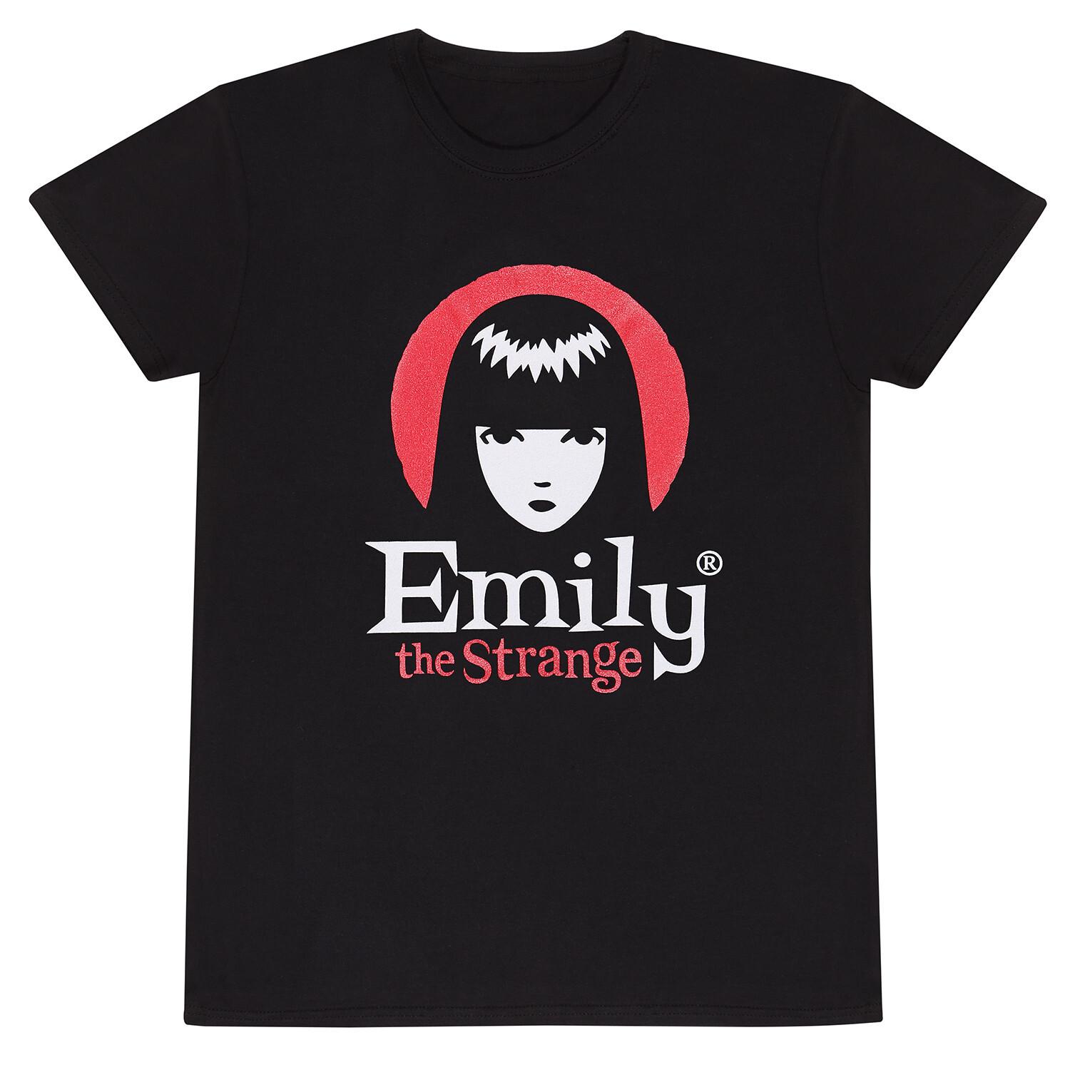 Emily the Strange Logo Official Merchandise T-shirt MLXL2XL New XXXL