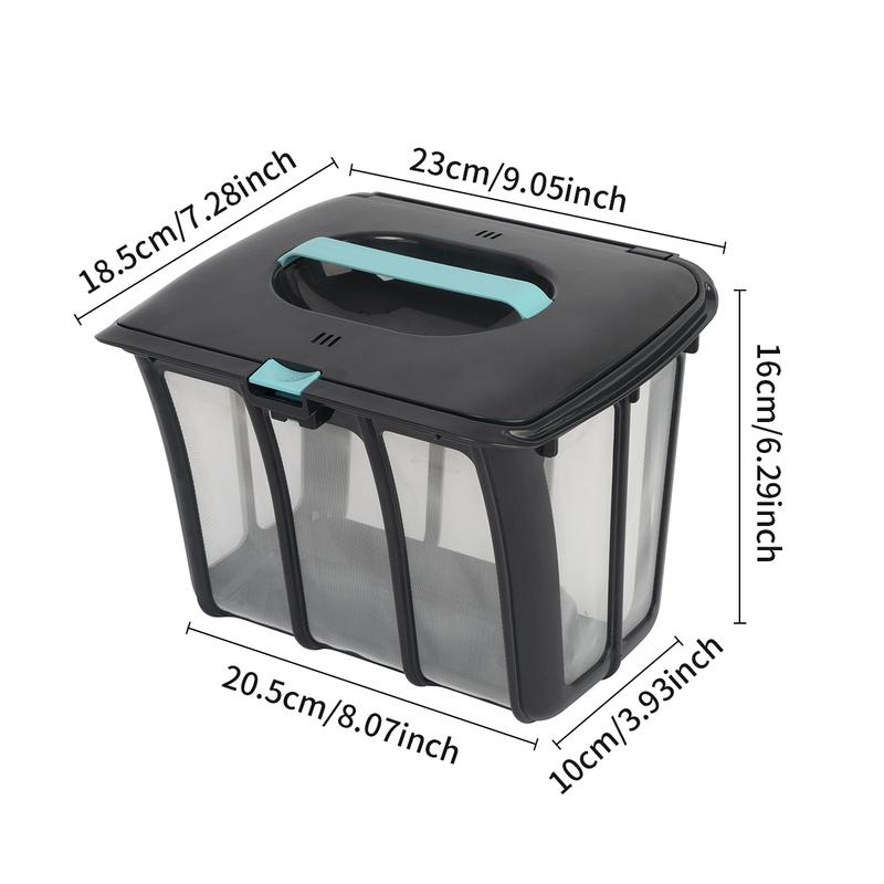 3 Μm Ultra-fine Filter & 180 Μm Basket For Aiper Scuba S1, Scuba S1 2025 Robotic Pool Cleaner, Filter Basket Frame, Basket Cloth