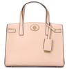 Robinson Metallic Double T Logo Detachable Shoulder Strap Color Block Pendant Pebbled Leather Shoulder Crossbody Tote Bag Small 143194-927