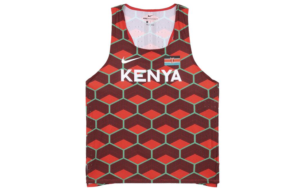 Nike Tank Tops Men's Red Moderate Straight Fit CV0371-673