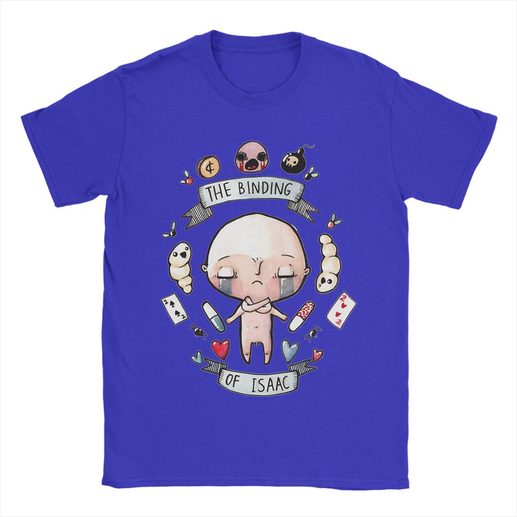 Unique The Binding Of Isaac  TShirt for Unisex Crewneck Cotton T Shirts  Short Sleeve Tee Shirt Plus Size Tops