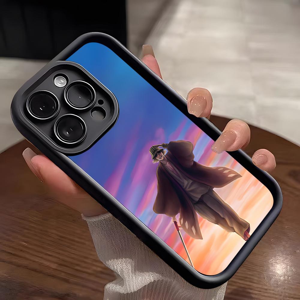 

K-Киске У-Урахара Чехол для телефона Для IPhone 17 Pro Max 15 Pro 16 14 Plus 12 13 Mini 11 Pro Ударопрочный Мягкий Чехол iPhone 16 Plus