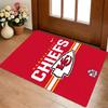 Kansas City Chiefs Living Room Nonslip Area Rug Soft Carpet For Bedroom Game Playroom Sofa Office Home Decor Doormat Christmas Gift C10229