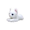 Lap Cat Plush Toy, White, Odd Eyes, Small