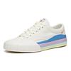 Anta Life Collection Slip Resistant Abrasion Resistant Low top Canvas Shoes Women's White Blue Purple 122028608-2