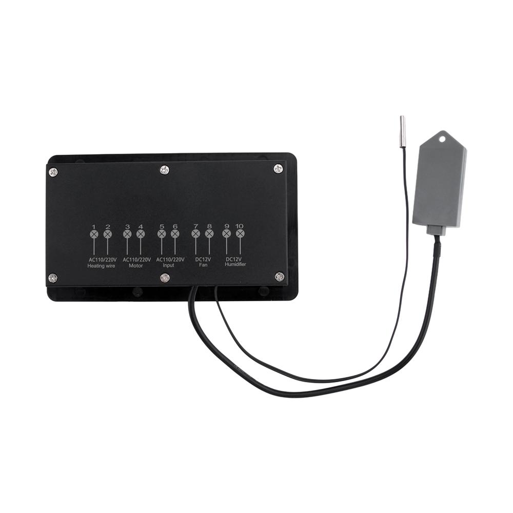 W9005 Egg Controller Incubator Multifunction Automatic Temperature & Humidity Control Thermostat for AC110-220V / DC 12V