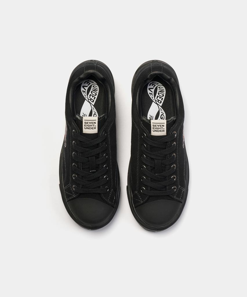 78Under M-3 Graphic Low Top_Ash Black