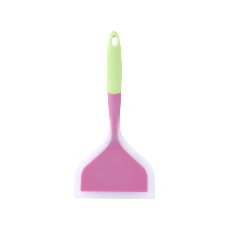 Silicone Tamagoyaki & Pancake Spatula: High-Temp Resistant, Non-Stick for Crepes, Eggs, and Pizza