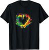 Art Heart Shape Art Lover Cool Design Funny Gift T-Shirt Unisex T-Shirt