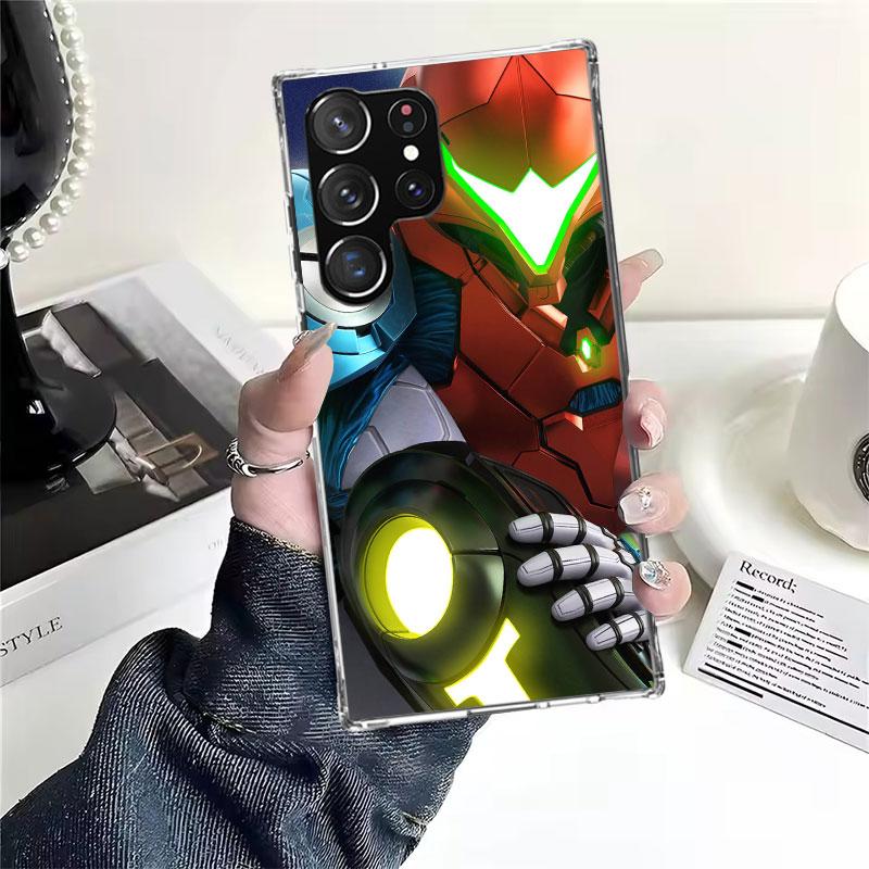 Game M-Metroids Soft Phone Case For Samsung Galaxy S22 S23 S24 S25 Edge S26 Ultra S20 FE S21 Plus + Fundas Coque Galaxy S20 S21