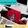Mousepad Laptop Mouse Pad Office PC Accessories Keyboard Pad Rubber Cup Mat Soft Mouse Mat Large Naruto Itachi Uchiha Desk Mat