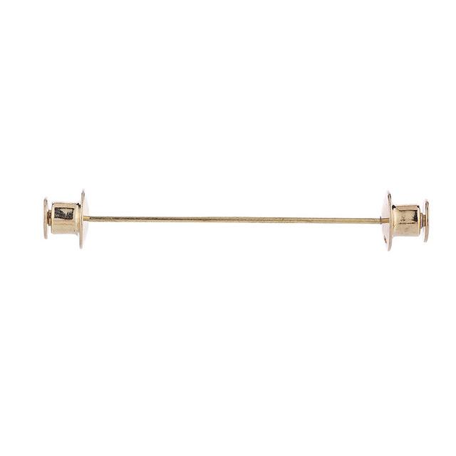 Nieuwe Metalen Ketting Kwast Broche Pin Shirt Pak Kraag Reversspelden Mode Sieraden Broches Voor Vrouwen Mannen Accessoires beige