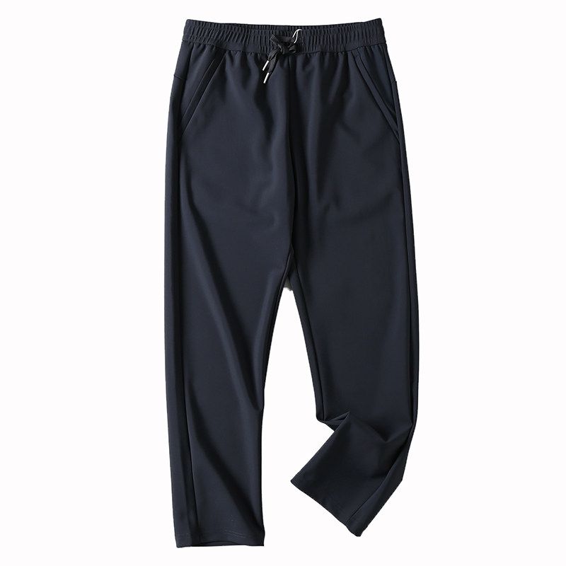 Original Foreign Trade Surplus Stock Outdoor Windproof Graphene Autumn and Winter Warm Elastic Waist Sports Straight-Leg Casual Pants