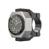 High Quality CNC Aluminum Alloy 4Color 22-28mm Adjustable Motorcycle Waterproof Luminous Handlebar Mount Clock