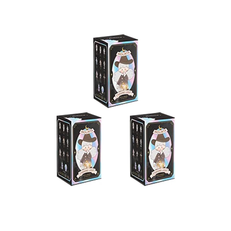 Auf Lager FINDING UNICORN Molinta Chasing Light Serie Blind Box Mystery Box Spielzeug Niedliche Action Anime Figur