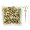 Decoration Kitchen & Bar Cocktail Decoration Bamboo Stick Fruit Stick Art Flower Stick Toothpick