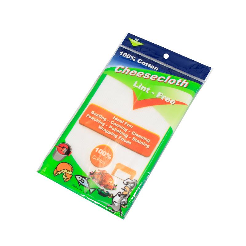 

Pure Cotton Cheesecloth Kitchen Filter Dishcloth 1.5 Yards (92x137 cm) білий