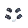 EHL25+EHL26 Headlight Holder Mount Repair Bracket Tab Set Left Right Side for VW Touran MK1 2003-2010 Caddy MK3 2004-2010 Pre-Facelift 1T0998225