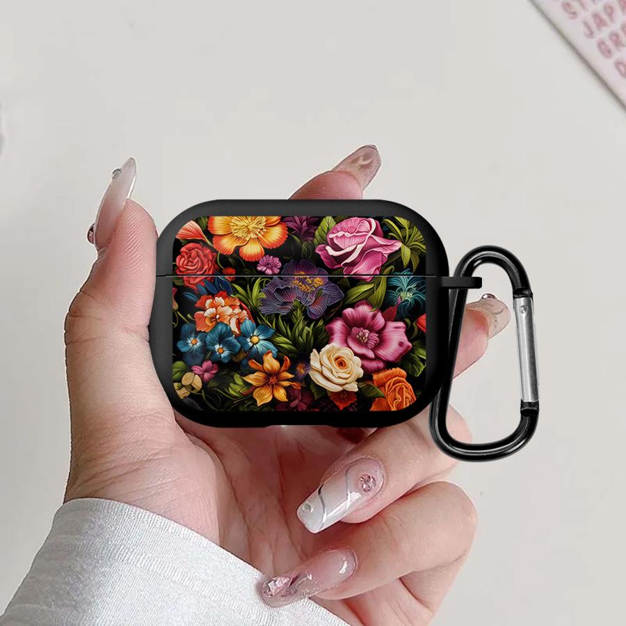 Case For Airpods 4 Pro 2 Pro2 3 Pro3 1 Earphone Cases Cover Little Floral Patterns Fashion