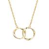 Irregular Fashion New 925 Sterling Silver Chain Round Square Pendent Necklace for Women Gift Jewelry Accessories