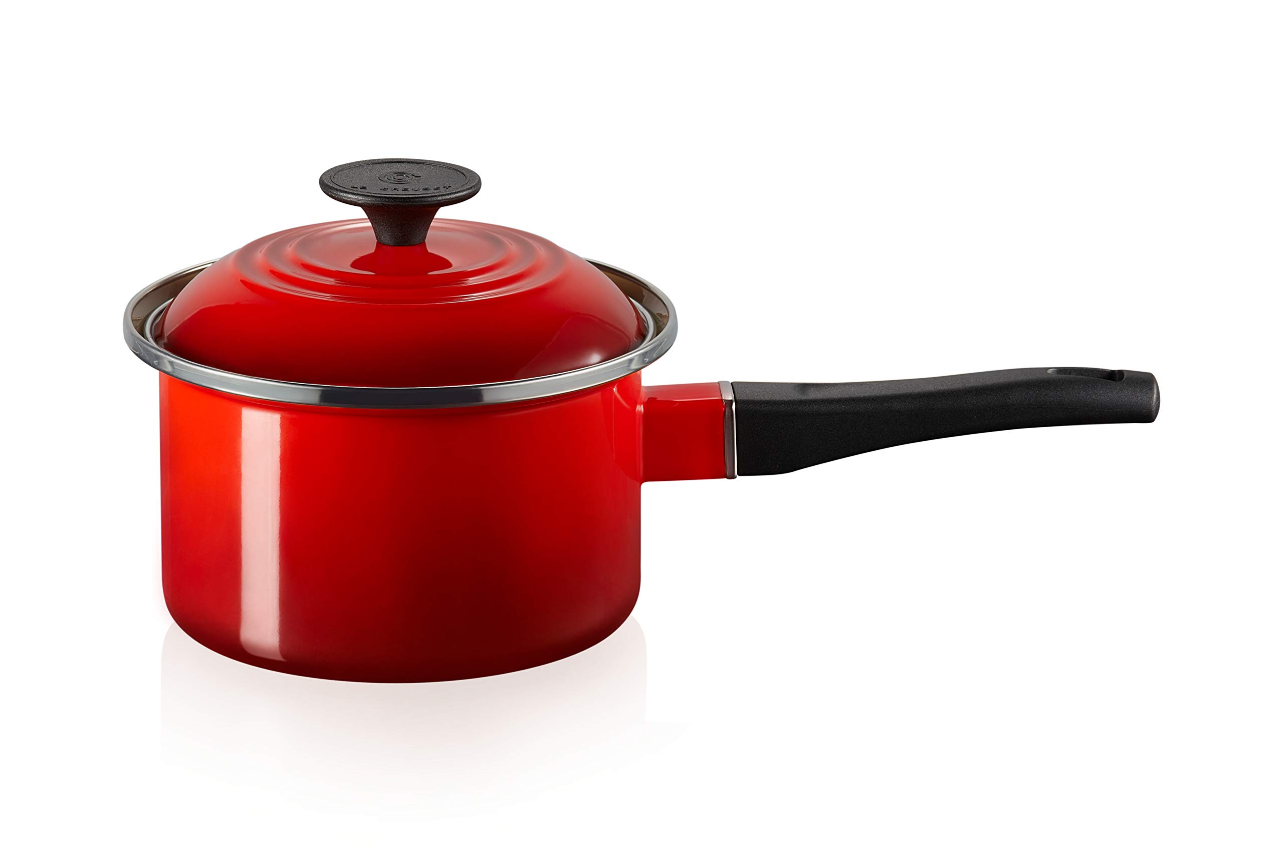 

Le Creuset Enamel Saucepan EOS 16 cm Cherry Red [Official Product in Japan]