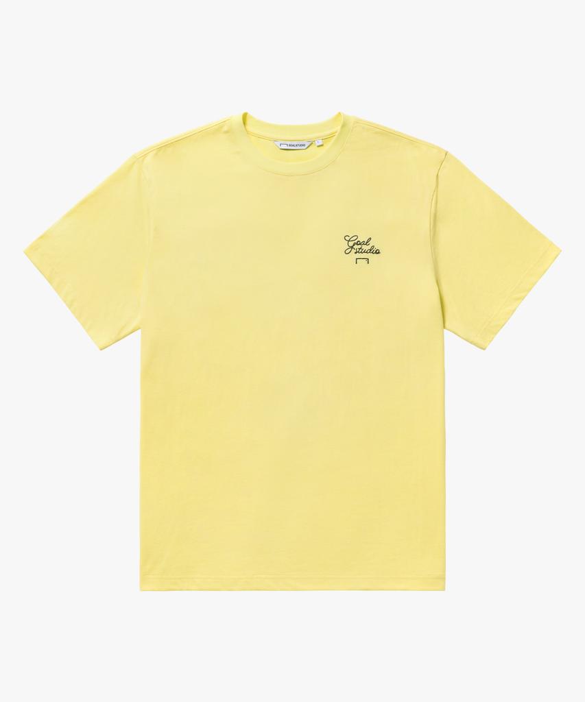 GOALSTUDIO Essential Script Tee-Light Yellow