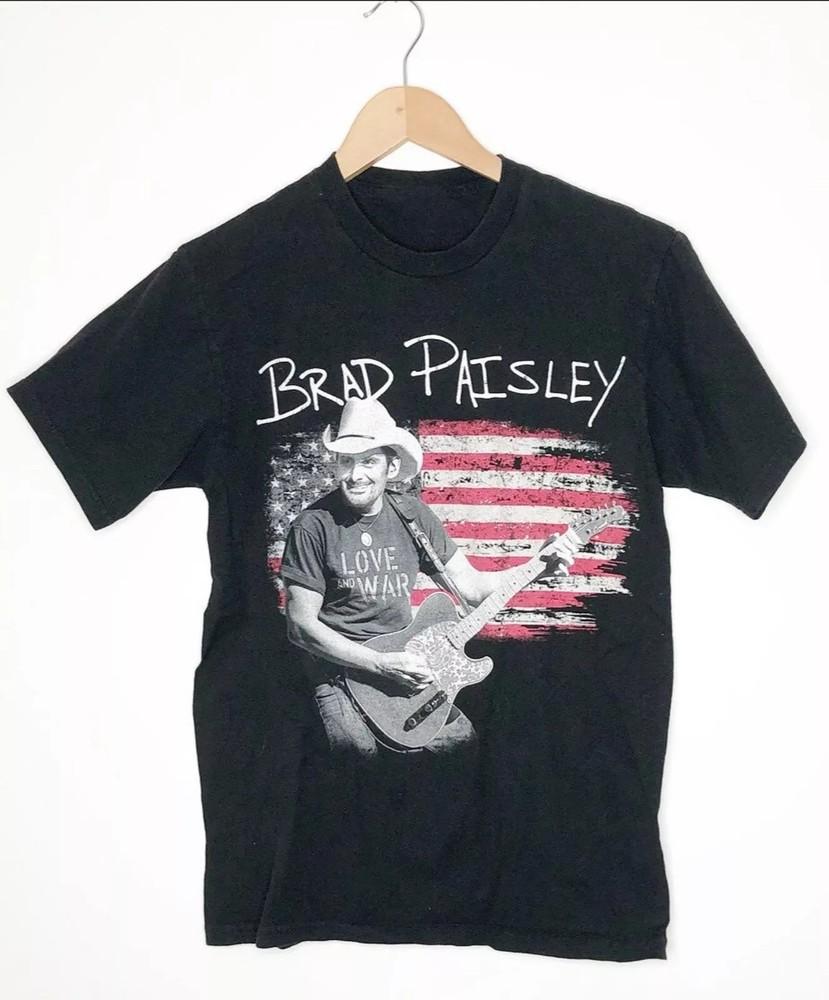 New Popular Brad Paisley Shirt New Black All Size Shirt P707 Unisex T-Shirt L