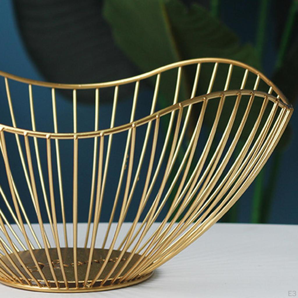 Creative Desktop Fruit Basket , Decoration Large Capacity Organizer Kitchen Bowl for Living