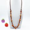 Accessories, Jewelry, Woven Beaded Sweater Chain, Ceramic Necklace, Female Niche Feeling Does Not Fade