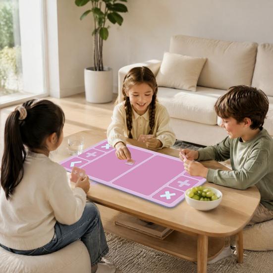 Fidget Spielmatte für Kinder Handelsbrettmatte, Rutschfeste Gummi-Tischmatte 24 x 12 Zoll Spielzeugbrett für Sammler, Geschenk Party