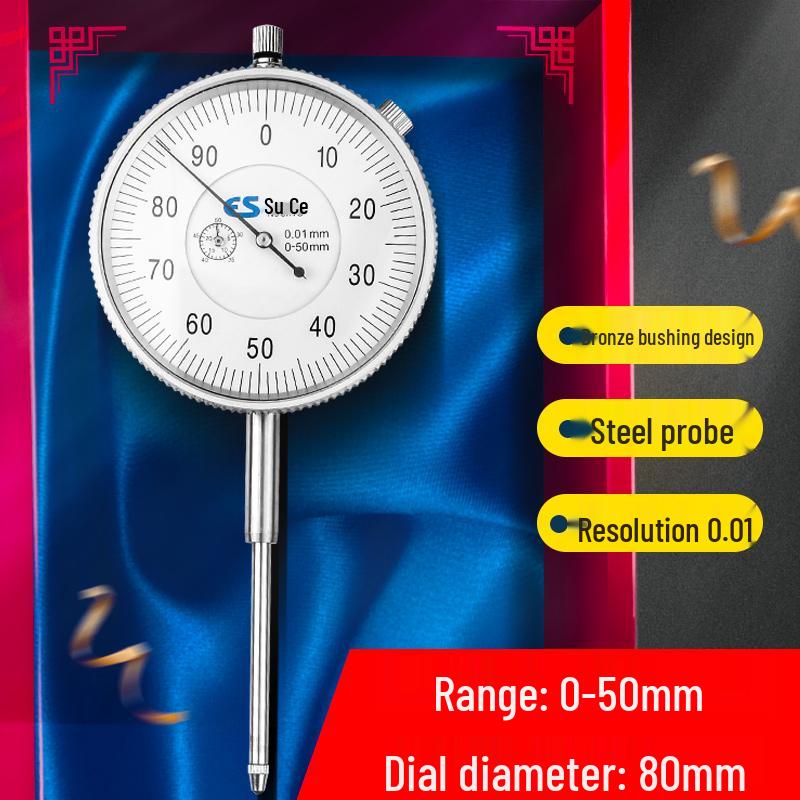 Precision Dial Gauge Set: High-Accuracy Lever Dial Indicator with Large Travel Range