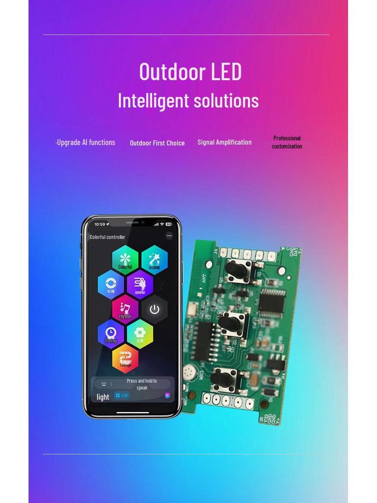 Advanced AI Voice LED Controller with Alexa Integration