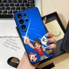 Komasan Buchinyan Y-Yo Kai W-Watch Phone Case For Samsung S26 S25 S24 FE S23 S22 S21 Plus S20 Ultra Note20Ultra Black Soft Shell