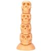11cm Skull Oversized Anal Plug Penis Shaped Anal Plug Alternative Anal Dilator Huge Chrysanthemum Masturbation Device