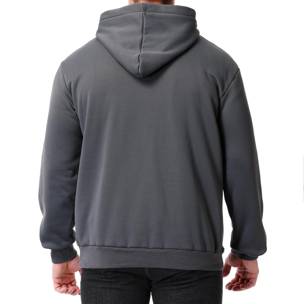 Mikiny pro muže s dlouhým rukávem, ležérní pulovr, teplé zimní